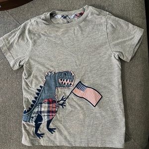 Boys Authentic Khaki T-shirt